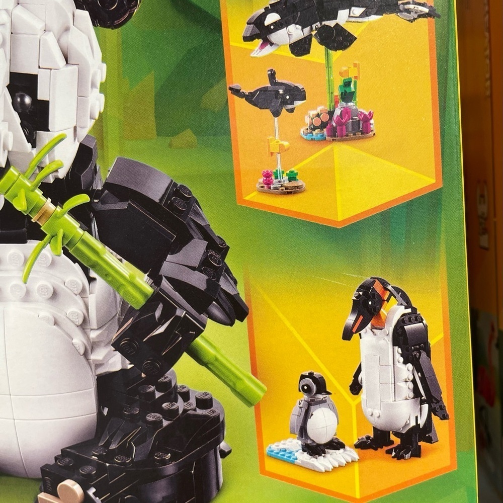 LEGO Creator 3 in 1 Wild Animals Panda Penguin Orca NEW SEALED IN BOX - Picture 10 of 10